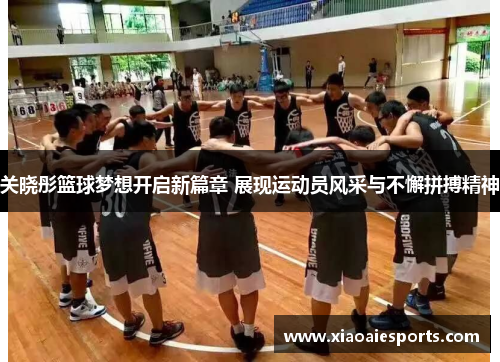 关晓彤篮球梦想开启新篇章 展现运动员风采与不懈拼搏精神